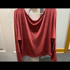 SHEIN off the shoulder shirt